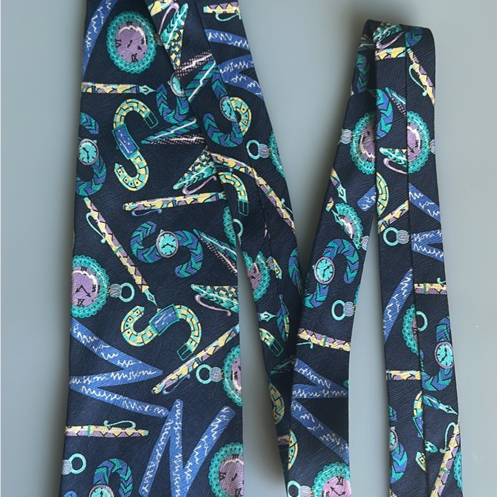 Missoni Multicolor Abstract Pattern Tie